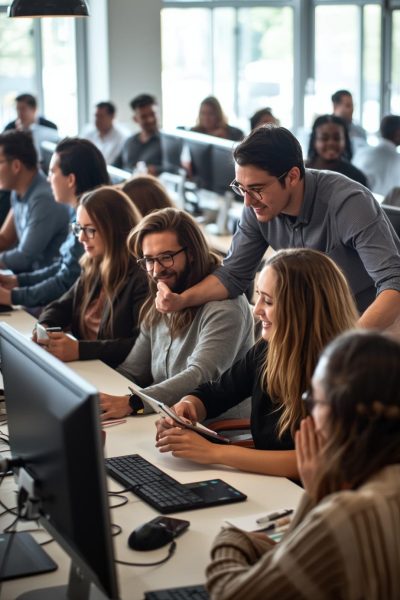 Redes sociais _ Fóruns de pessoa com computador pessoa real