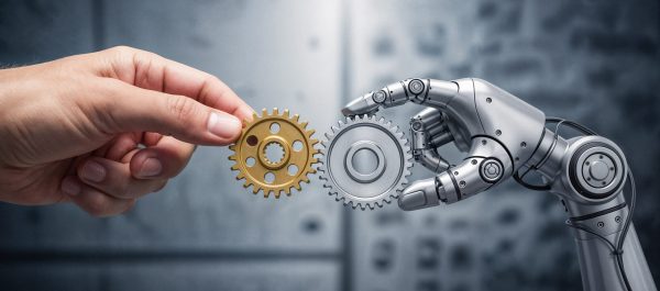 mao-humana-passando-engrenagem-para-mao-robotica