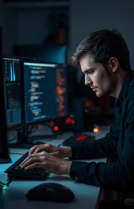 quero uma pessoa fazendo trabalhando com programação